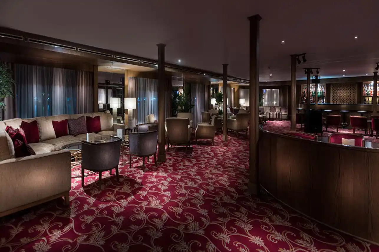 Lounge aboard the Steigenberger Royale Nile Cruise Nile cruise